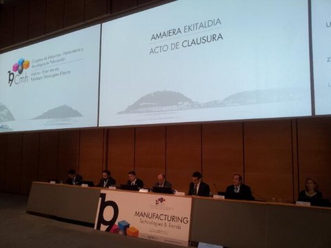IK4-IDEKO galardonado con el premio de mejor ponencia en el XIX Congreso de Máquina Herramienta