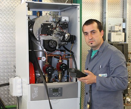 IK4-Ikerlan y la empresa Tifell han desarrollado la caldera de calefacción Biofell, que funciona con aceite de cocina usado