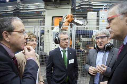 El lehendakari visita Erreka, "ejemplo de Basque Industry 4.0”