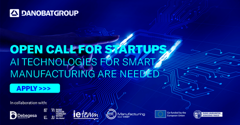 Innovación Abierta en Danobatgroup para startups que desarrollen soluciones de inteligencia artificial