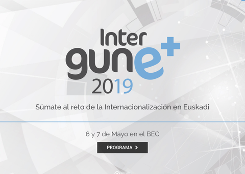 Intergune 2019 analizará la internacionalización en Euskadi