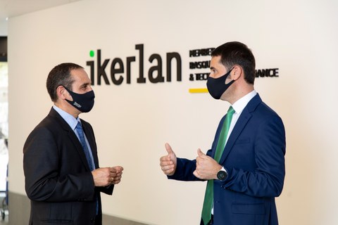 Ion Etxeberria releva a Marcelino Caballero como director general de Ikerlan