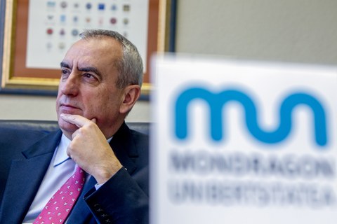 Iosu Zabala, Rector de Mondragon Unibertsitatea, dejará su cargo al finalizar el año 