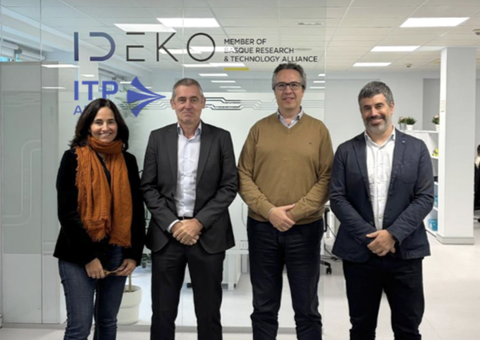 ITP Aero e Ideko firman un acuerdo para impulsar la I+D en el sector aeronáutico