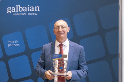Jesús Lata recibe el Premio Galbahe 2026 al mejor inventor