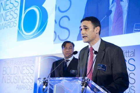 Josu Ugarte: “Este premio es el Óscar de los negocios”