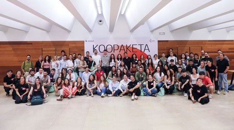 KOOPAKETA reúne a más de 100 jóvenes cooperativistas para impulsar el futuro del cooperativismo