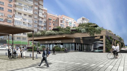 KREAN gana el concurso del Intercambiador de Transportes de Conde de Casal en Madrid