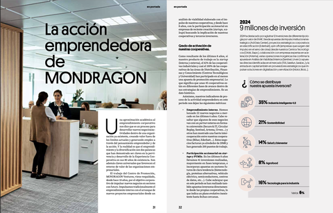 La acción emprendedora de MONDRAGON