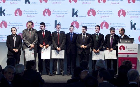 La Cámara premia al Grupo LKS por su trayectoria 