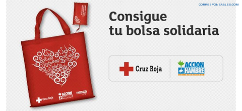 La nueva bolsa solidaria de EROSKI apoya iniciativas solidarias de Cruz Roja y Acción contra el Hambre