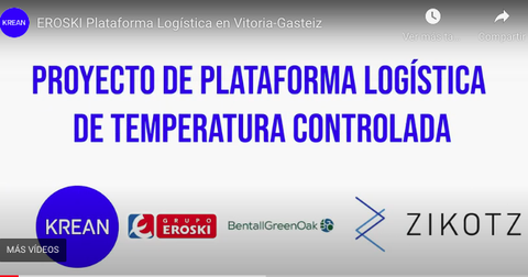 La nueva plataforma logística de Eroski en Vitoria-Gasteiz finalizada y en plena actividad