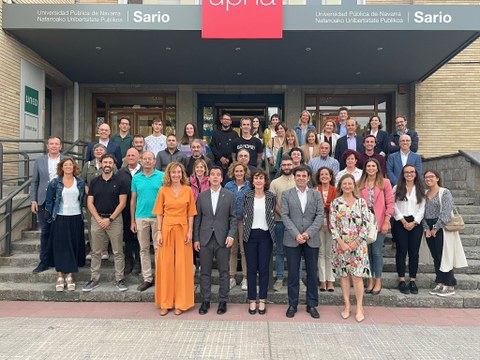 La presidenta del Congreso de MONDRAGON abre el curso sobre cooperativismo en la Universidad Pública de Navarra