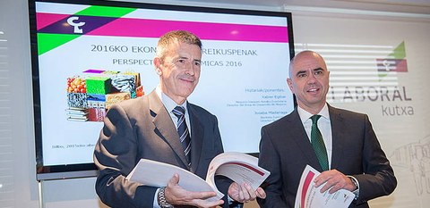 Laboral Kutxa prevé que la economía vasca crecerá un 2,8% en 2016
