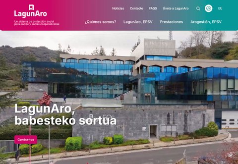 LagunAro renueva su página web LagunAro renueva su página web