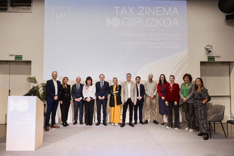 LKS Next impulsa Tax Zinema Gipuzkoa, el nuevo escenario para la inversión en el sector cultural