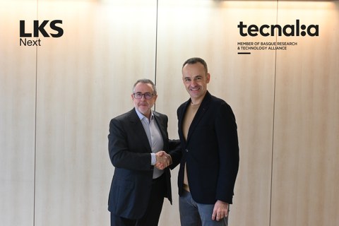 LKS Next y Tecnalia acuerdan impulsar la innovación tecnológica en empresas e instituciones