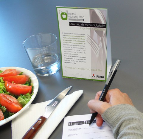 Más de cuatro mil menús saludables servidos en la campaña impulsada por el Grupo Ulma