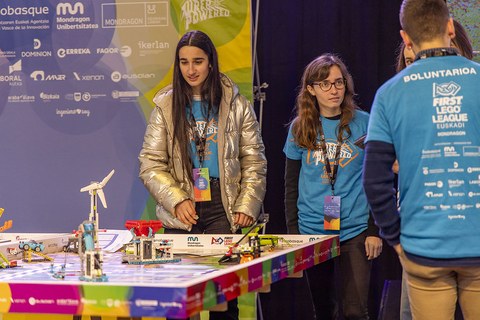 Más personas voluntarias que nunca, para la final de FLL Euskadi-MONDRAGON