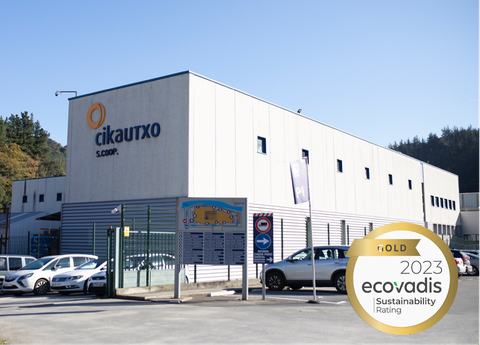 Medalla de Oro para Cikautxo Group por su excelente rendimiento en sostenibilidad