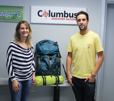 Mikel Arana recibió el premio del concurso fotográfico Columbus