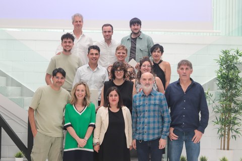 Entrega de diplomas del curso en audiovisuales de Mondragon Unibertsitatea