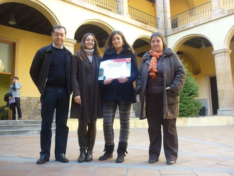 Mondragon Unibertsitatea premia el mejor proyecto fin de carrera en euskera