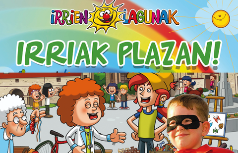 MondragonLingua, Irrien Lagunak y Pausoka Elkartea, organizan una jornada de espectáculo y juegos infantiles 