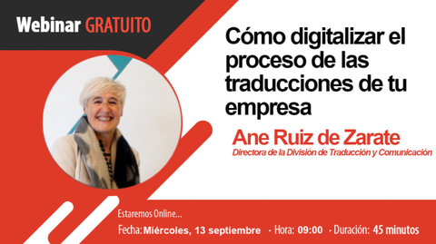 MondragonLingua organiza un webinar sobre la digitalización de los procesos de traducción