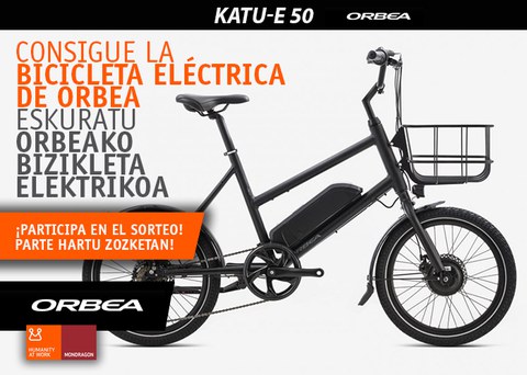 ¡Muévete en bici! Participa en el sorteo de una bicicleta eléctrica ORBEA