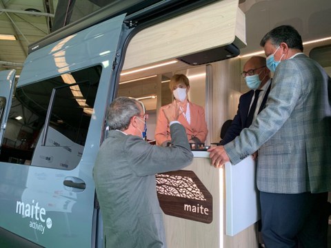 Nace la ‘camper premium vasca’, fruto de la colaboración entre diez empresas