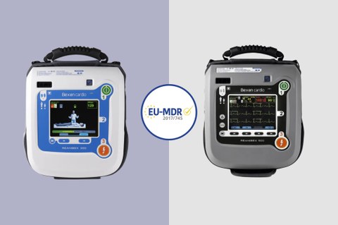 Bexen Cardio obtiene la certificación MDR para sus desfibriladores