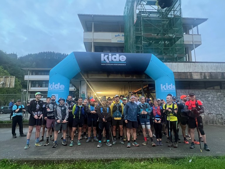 La cooperativa Kide muy presente en la marcha de montaña ‘Boga’