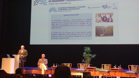 Osarten en el XI Congreso Internacional de Ergonomía y Psicosociología