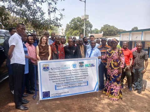 Politeknika Txorierri participa en un proyecto para impulsar la Formación Profesional en energías renovables en Sierra Leona
