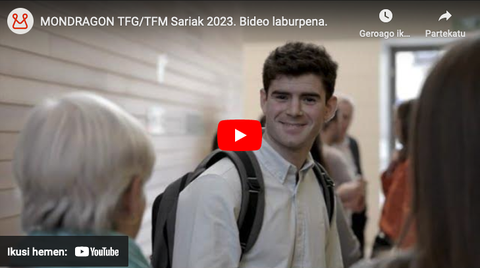 Premios MONDRAGON TFG/TFM Sariak 2023