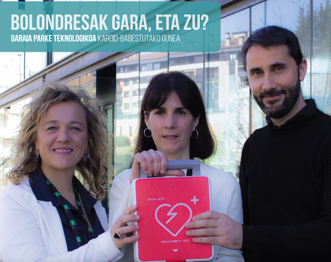 PTGaraia será un espacio cardio-protegido a través de personas voluntarias