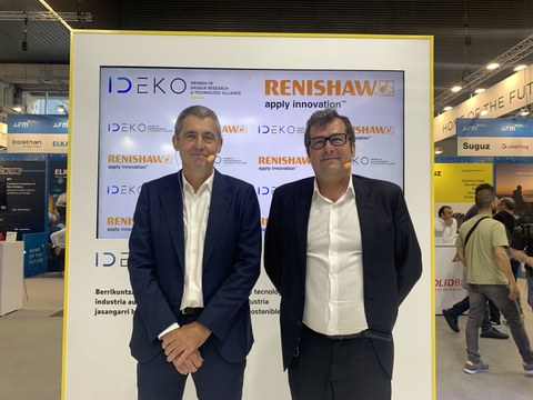 Renishaw e Ideko cierran un acuerdo de colaboración