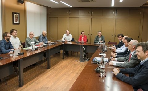 Reunión entre CEPES y el Gobierno de Navarra