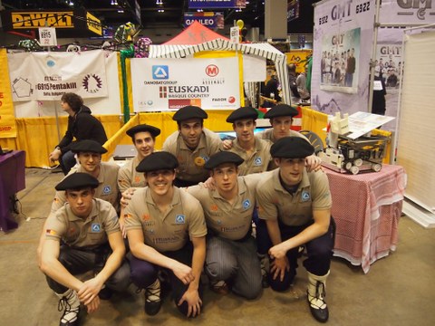 Robotek, el robot con el que los alumnos de MGEP han participado en la First Tech Challenge mudial estará en la feria GOIAZ