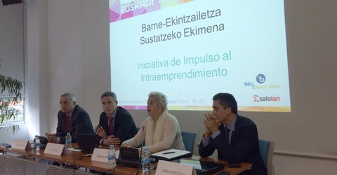 Saiolan participa en la presentación de la iniciativa de impulso al intraemprendimiento del Gobierno Vasco
