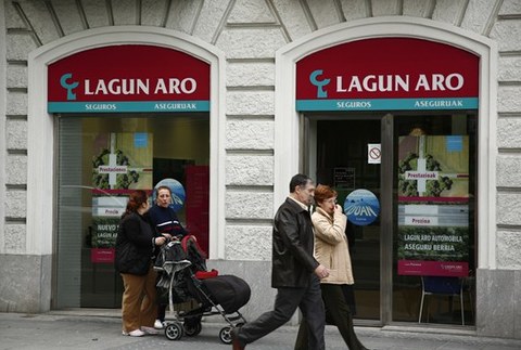 Seguros Lagun Aro obtiene  un beneficio de 15,6 millones de euros en 2011