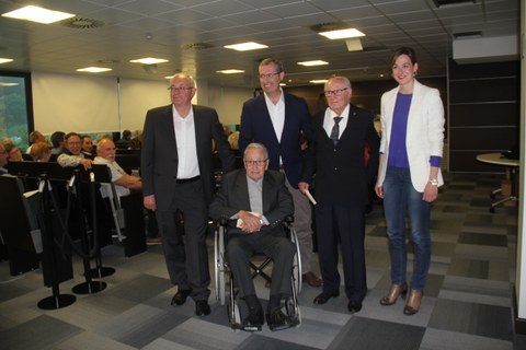 Sentido homenaje a José María Ormaetxea y Alfonso Gorroñogoitia