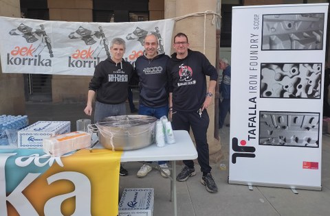 Tafalla Iron Foundry con Korrika