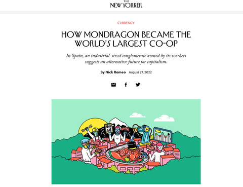 The New Yorker se interesa por MONDRAGON