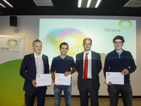 Tres universitarios de Mondragon Unibertsitatea galardonados en la “5ª Edición Premios Orona Get Up”