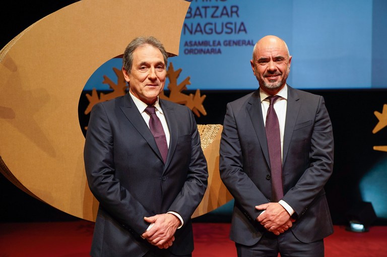 Txomin García_presidente + Xabier Egibar director general .JPG Txomin García_presidente + Xabier Egibar director general .JPG