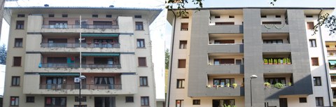 ULMA Architectural Solutions rehabilita fachadas en Oñati mejorando su imagen y solucionando problemas de humedades