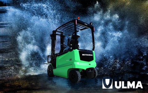 ULMA Carretillas Elevadoras presenta el último gran reto de Mitsubishi: la nueva EDiA EX