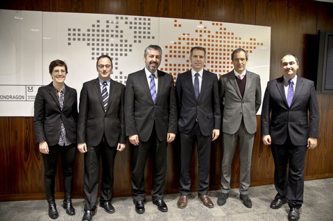Una delegación de Lufthansa visita MONDRAGON 